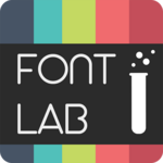 font lab android application logo